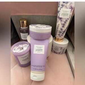 Victoria's Secret Lavender & Vanilla Skincare Set